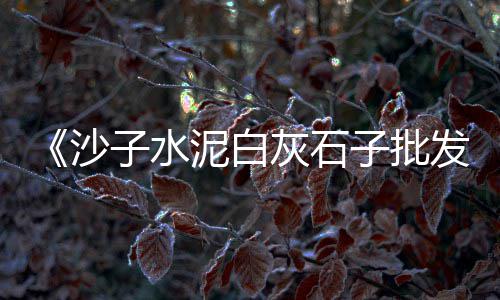 淮南石子批发厂家在哪里、水磨石石子批发江西、安顺市白石子批发、张家港专业石子批发