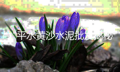 水泥华南市场、水泥楼梯扶手市场、临汾水泥市场打假、水泥市场的风险隐患